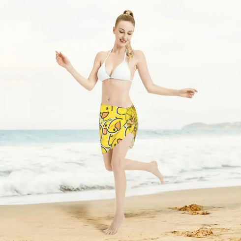 Yellow Rubber Ducky Cover Up - MiamiTeenyWeenyBikini.Com