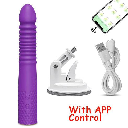 Telescopic Dildo Vibrator