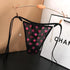 Lace-Up Transparent Panties