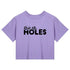 Ruin My Holes Crop Tee - MiamiTeenyWeenyBikini.Com