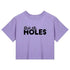 Ruin My Holes Crop Tee - MiamiTeenyWeenyBikini.Com