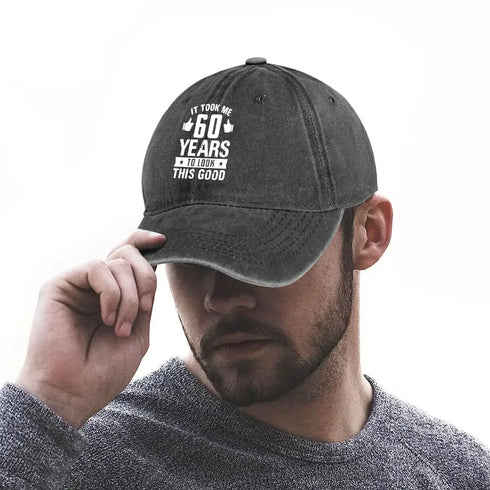 It Took Me 60 Years To Look This Good Baseball Cap - MiamiTeenyWeenyBikini.Com