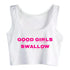 Good Girls Swallow Crop Top - MiamiTeenyWeenyBikini.Com