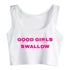 Good Girls Swallow Crop Top - MiamiTeenyWeenyBikini.Com