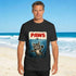 Paws Cat And Mouse Funny Parody Kitten Lover T-Shirt – Oversized Summer Essential