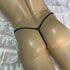 Mini Sexy Men’s Transparent Mesh Stand-Up Thong - MiamiTeenyWeenyBikini.Com