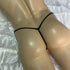 Mini Sexy Men’s Transparent Mesh Stand-Up Thong - MiamiTeenyWeenyBikini.Com