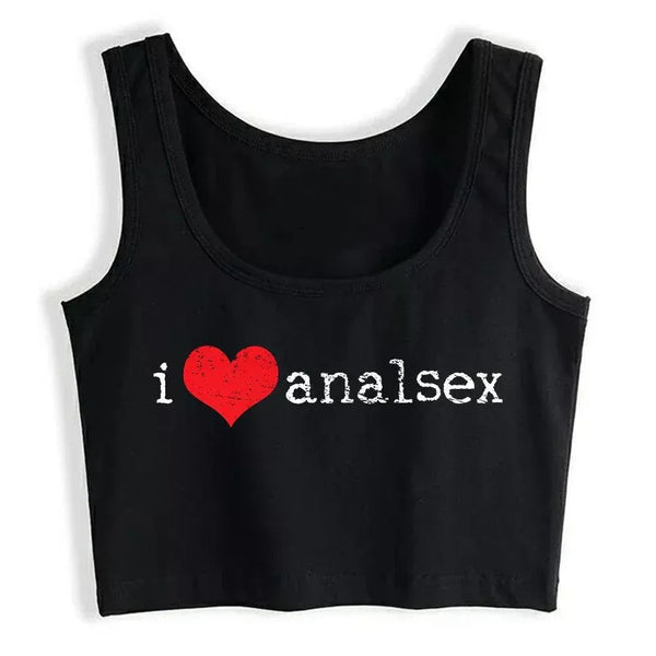 I Love Anal Tank Top - MiamiTeenyWeenyBikini.Com