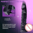 Black Thrusting Vibrator W/ Suction Cup