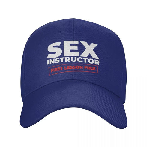 Classic Unisex Sex Instructor Baseball Cap - MiamiTeenyWeenyBikini.Com
