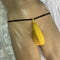 Mini Sexy Men’s Transparent Mesh Stand-Up Thong - MiamiTeenyWeenyBikini.Com