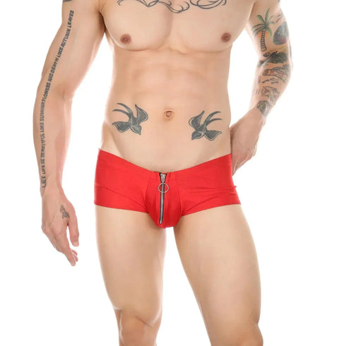 Zipper Penis Pouch Boxer