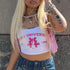 Bimbo University Crop Top - MiamiTeenyWeenyBikini.Com