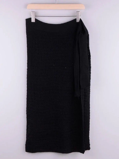 Fish Net Cover-Up Skirt - MiamiTeenyWeenyBikini.Com