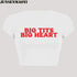 Big Tits Big Heart Crop Top - MiamiTeenyWeenyBikini.Com