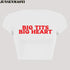 Big Tits Big Heart Crop Top - MiamiTeenyWeenyBikini.Com