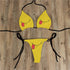 Funny Face Bikini Set