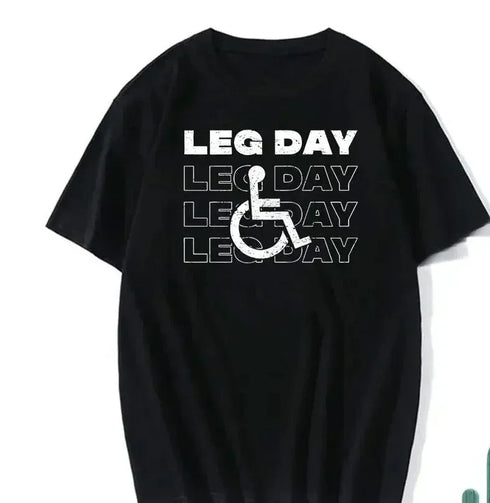 Leg Training Day T Shirt - MiamiTeenyWeenyBikini.Com