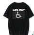 Leg Training Day T Shirt