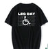 Leg Training Day T Shirt