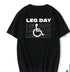 Leg Training Day T Shirt - MiamiTeenyWeenyBikini.Com