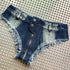 Ultra Low-Waisted Tassel Sexy Denim Shorts - MiamiTeenyWeenyBikini.Com