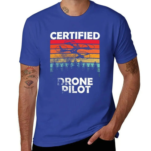 Certified Drone Pilot T-Shirt - MiamiTeenyWeenyBikini.Com