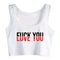 Love/Fuck You Tank Top - MiamiTeenyWeenyBikini.Com