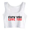 Love/Fuck You Tank Top - MiamiTeenyWeenyBikini.Com