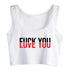 Love/Fuck You Tank Top
