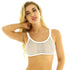 See Through Fishnet Crop Top - MiamiTeenyWeenyBikini.Com