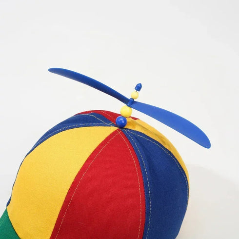 Rainbow Bamboo Dragonfly Propeller Baseball Cap - MiamiTeenyWeenyBikini.Com
