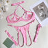 Tassel Open Bra Bilizna Crotchless Set - MiamiTeenyWeenyBikini.Com