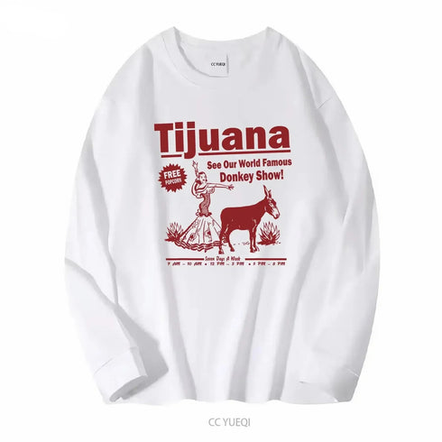 Tijuana Donkey Show Vintage Washed T-Shirt! - MiamiTeenyWeenyBkini.Com