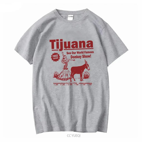Tijuana Donkey Show Vintage Washed T-Shirt! - MiamiTeenyWeenyBkini.Com