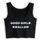 Good Girls Swallow Crop Top - MiamiTeenyWeenyBikini.Com