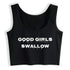Good Girls Swallow Crop Top - MiamiTeenyWeenyBikini.Com