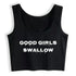 Good Girls Swallow Crop Top - MiamiTeenyWeenyBikini.Com