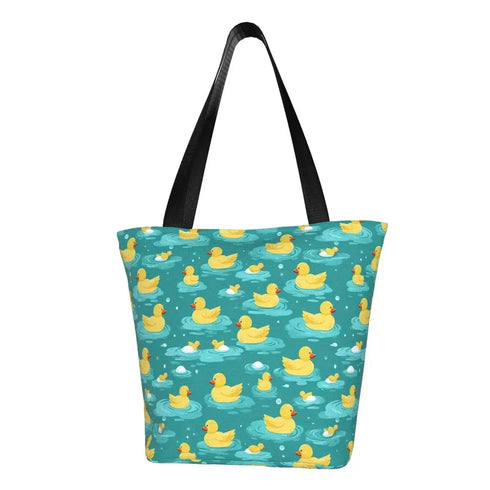 Rubber Ducks Tote Bag - MiamiTeenyWeenyBikini.Com