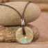 Natural Amethyst Lapis Tiger Eye Stone Pendant - MiamiTeenyWeenyBikini.Com