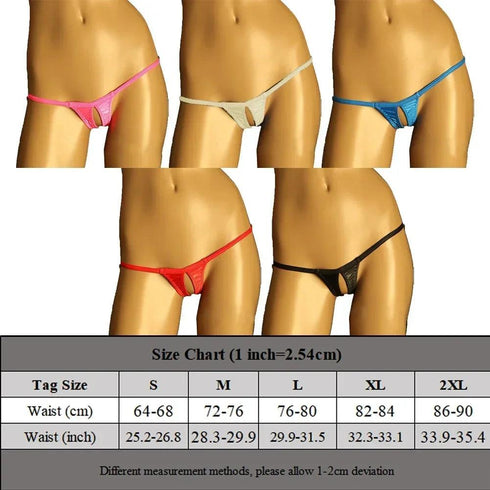 Open Crotch G String Thong