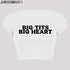Big Tits Big Heart Crop Top - MiamiTeenyWeenyBikini.Com