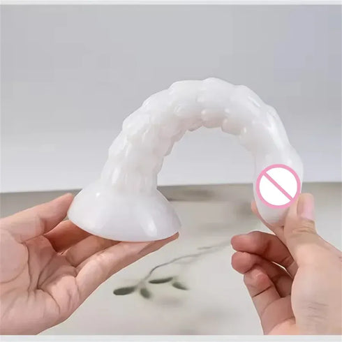 Dragon Scales White Dildo - MiamiTeenyWeenyBikini.Com