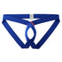 Blue men's underwear on a white background