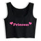 Princess Pink Crop Top - MiamiTeenyWeenyBikini.Com