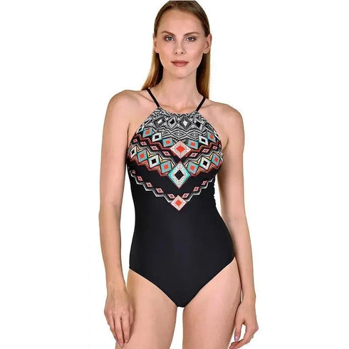 Retro One Piece Swimsuit - MiamiTeenyWeenyBikini.Com