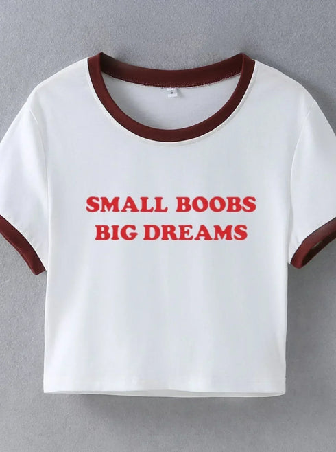 Small Boobs Big Dreams Top