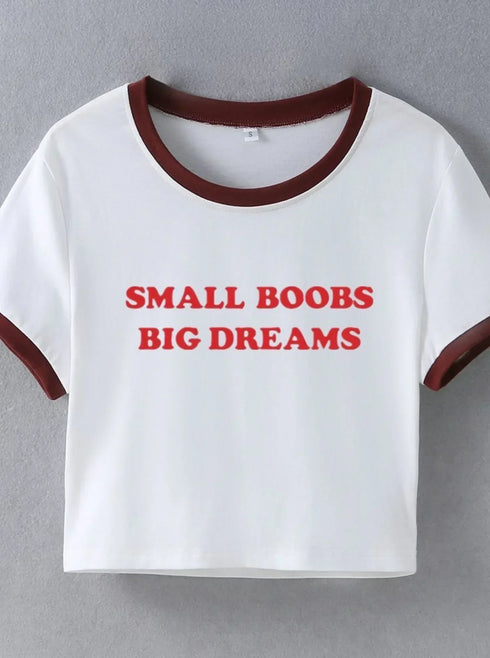 Small Boobs Big Dreams Top