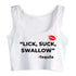 Lick Suck Swallow Tequila Top - MiamiTeenyWeenyBikini.Com