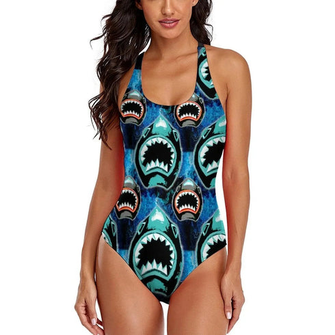 Shark Swimsuit - MiamiTeenyWeenyBikini.Com